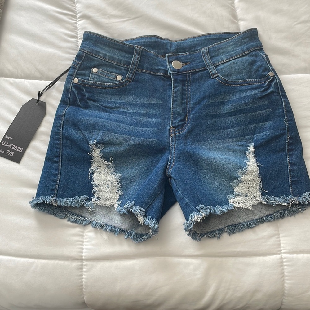 NWT JEAN SHORTS